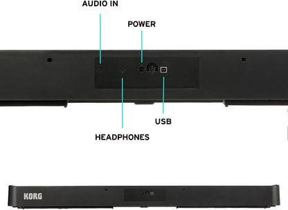 Korg B2BK 88-Key Weighted Digital Piano