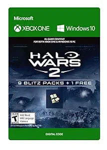 Microsoft 7F6-00090 Halo Wars 2: 10 Blitz Packs Digital Code — main product image