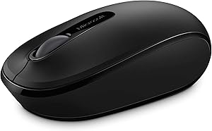 Microsoft U7Z-00003 1850 Wireless Optical Mouse Black — main product image