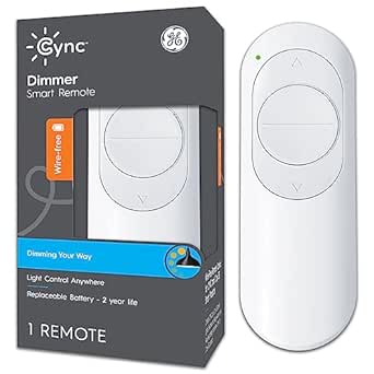 GE CWLRMDMBWM1/ST1P CYNC Smart Dimmer Remote — main product image
