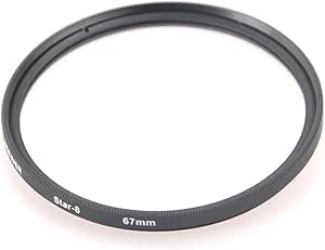 Neewer STAR8 FILTER 67MM Glistening Star Flare Lens Filter 67mm Thread