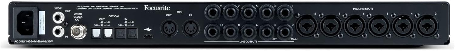 Focusrite Scarlett 18i20 3rd Gen USB Audio Interface Bundle