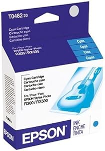 Epson T048220 48 Cyan Inkjet Cartridge — main product image
