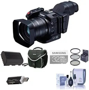 Canon XC-10 4K Professional Camcorder Bundle