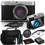 Fujifilm X-E4 Silver Mirrorless Camera Bundle