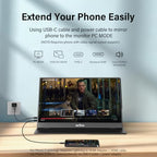 InnoView Portable 15.6-Inch FHD IPS External Monitor