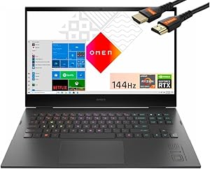 HP OMEN - 16.1" FHD 144Hz RTX 3050 Ti Gaming Laptop