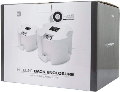 Monoprice 111941 ABS Back Enclosure 6.5" Ceiling Speaker