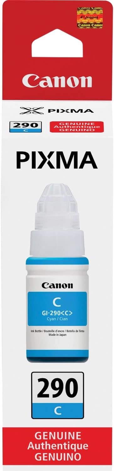 Canon GI-290 Cyan Ink Tank Refill for MegaTank Printers