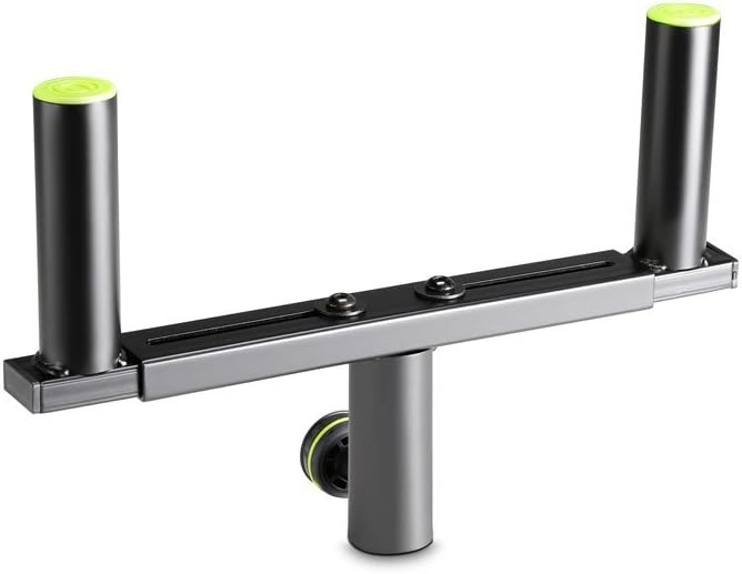 Gravity GRGSAT36B Black Speaker Stand T-Bar