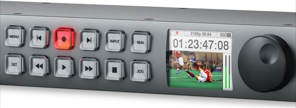 Blackmagic Design 002188 HyperDeck Studio 2 Recorder