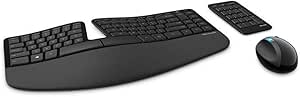 Microsoft L5V-00001 Sculpt Ergonomic Wireless Desktop Set