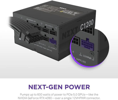 NZXT PA-2G1BB-US C1200 1200W ATX 3.0 PSU