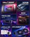 KOTIN Ultra 7 265KF RTX 5060 Ti Prebuilt Gaming Desktop