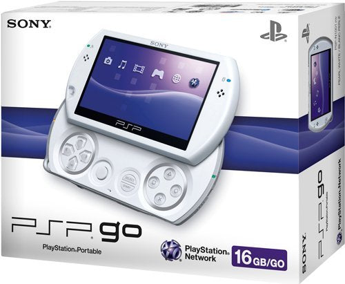 Sony PSPgo Pearl White (Renewed) Handheld Console — main product image