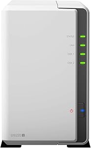 Synology DS220j 12TB (2x6TB) IronWolf NAS Bundle — main product image