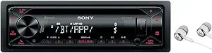 Sony MEX-N4300BT Bluetooth Car Stereo Receiver & Earbuds