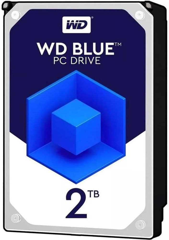 Western Digital WD20EZAZ 2TB Blue HDD - 5400 RPM, SATA — main product image
