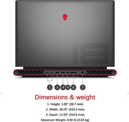 Alienware M18 Gaming Laptop Ryzen RTX 4070