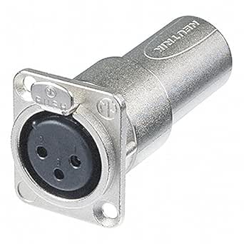 Neutrik NA3FDM XLR Female to Male Adapter 3-Pin