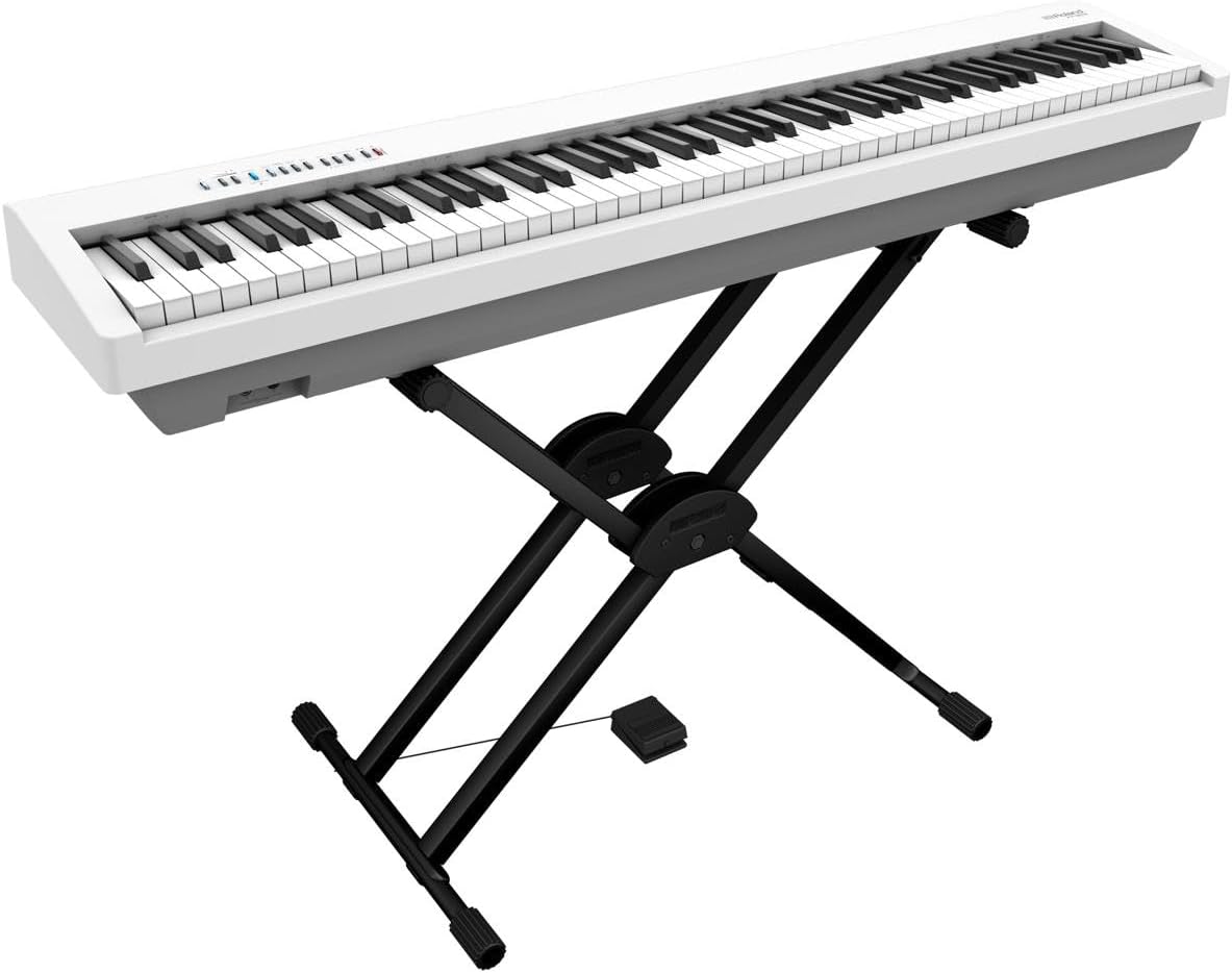Roland FP-30X-WH Digital Piano 88-Note PHA-4 Keyboard - White