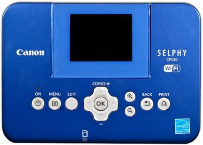 Canon SELPHY CP910 BLUE Wireless Color Photo Printer
