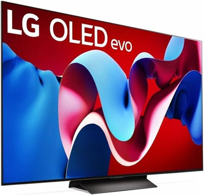 LG OLED65C4PUA 65-Inch Evo OLED TV + Protection