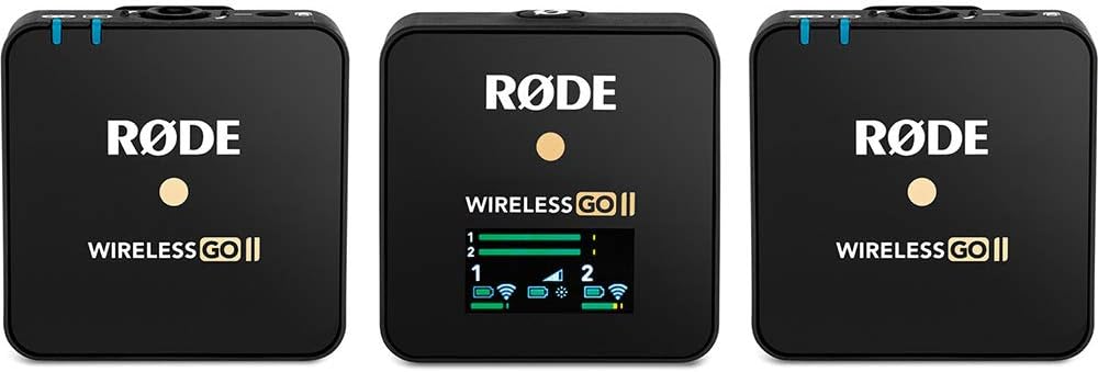 Rode ROD-WIGOII Wireless GO II Mic System Lavalier Bundle