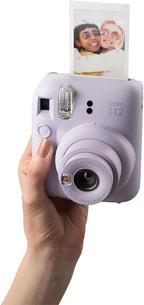 Fujifilm Instax Mini 12 Camera Bundle - Lilac Purple - Holiday Fun