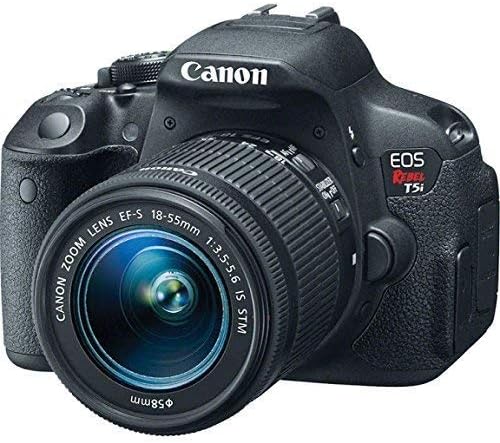Canon T5i EOS Rebel: 18-55mm Lens, 18MP CMOS DSLR (Renewed)