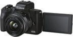 Canon 4728C006 EOS M50 Mark II - 15-45mm Lens + Bundle (Renewed)