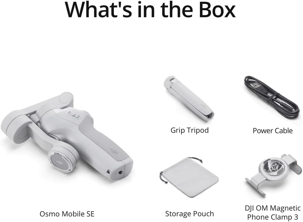 DJI CP.OS.00000214.03 Osmo Mobile SE Smartphone Gimbal