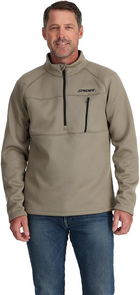 Spyder 38A485320 Men's Encore Half Zip Fleece Sweater — main product image