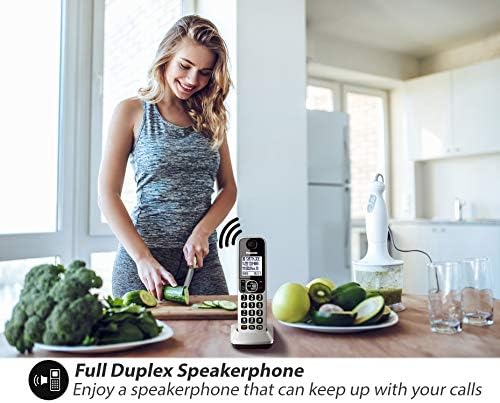 Panasonic KX-TGF375S Bluetooth 6-Handset Cordless Phone