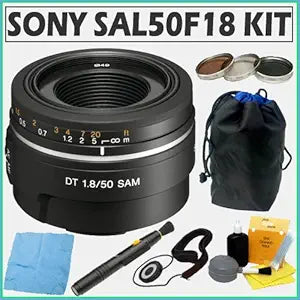 Sony SAL50F18 50mm f/1.8 Alpha A-Mount Lens Kit