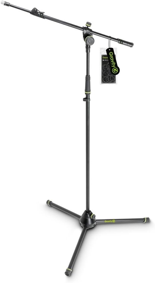 Gravity GMS4322B Tripod Microphone Stand with Boom Arm