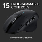 Logitech 910-005622 G604 Lightspeed Wireless Mouse (Renewed)