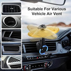 Generic Mini Car Cymbal Air Vent Novelty Drum Accessory