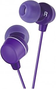 JVC HA-FX23-V-E Violet Earphones — main product image