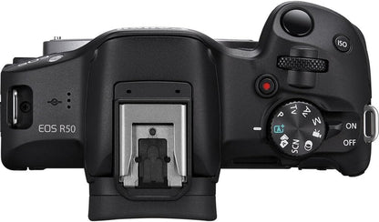 Canon R50 Mirrorless Camera RF-S18-45mm Lens Renewed