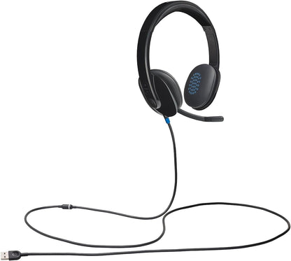 Logitech LOG981000510 H540 USB Corded Headset Black