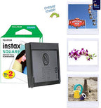 Fujifilm Instax Square SQ1 Glacier Blue Camera Bundle