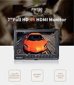 FEELWORLD 720171110475 FW760 7 Inch 4K HDMI On-Camera Monitor