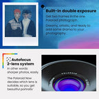 Polaroid Now I-Type Instant Camera Bundle, Black + Golden Moments Film