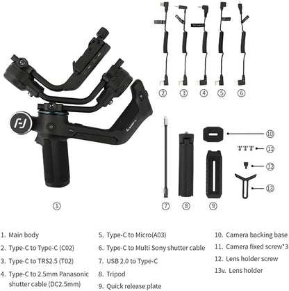 FeiyuTech Feiyu F2C-C SCORP-C Camera Gimbal Stabilizer