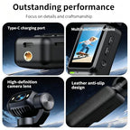 Generic 2.5K Pocket Action Camera with 180° Rotating Lens
