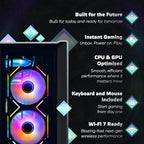 HYPER CYBER NOVA Ryzen 9 Gaming Desktop with RTX 5060 Ti