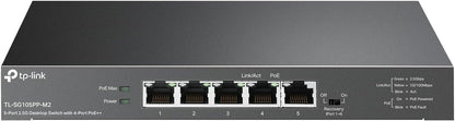 TP-Link TL-SG105PP-M2 5-Port 2.5G PoE++ Gigabit Switch