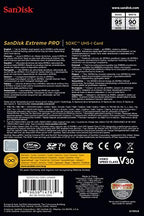 SanDisk SDSDXXG-128G-GN4IN 128GB Extreme PRO SDXC UHS-I Card