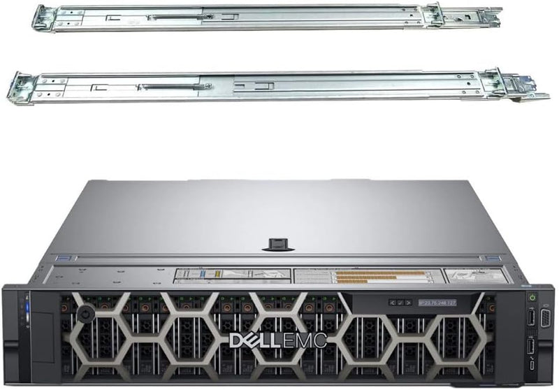 Dell R740 PowerEdge 2U Rack Server Dual Xeon 256GB 15TB SSD Renewed — main product image